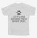 Funny German Wirehaired Pointer white Youth Tee