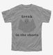 Funny Ghost - Freak In The Sheets grey Youth Tee
