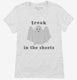 Funny Ghost - Freak In The Sheets white Womens