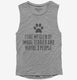 Funny Glen Of Imaal Terrier  Womens Muscle Tank