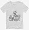 Funny Havana Brown Cat Breed Womens Vneck Shirt 666x695.jpg?v=1700432913