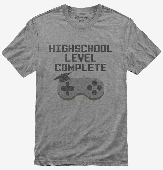Funny High School Gamer Graduation Senior Gamer Grad Gift T-Shirt