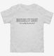 Funny Invisibility white Toddler Tee