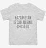 Funny Kazakhstan Is Calling And I Must Go Toddler Shirt 666x695.jpg?v=1700490734