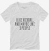 Funny Kickball Womens Vneck Shirt 666x695.jpg?v=1700425552