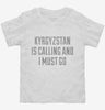 Funny Kyrgyzstan Is Calling And I Must Go Toddler Shirt 666x695.jpg?v=1700481577