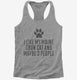 Funny Maine Coon Cat Breed  Womens Racerback Tank