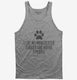 Funny Manchester Terrier grey Tank