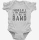 Funny Marching Band white Infant Bodysuit