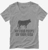 Funny Meat Lovers Womens Vneck