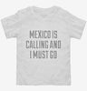Funny Mexico Is Calling And I Must Go Toddler Shirt 666x695.jpg?v=1700474757