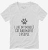Funny Minuet Cat Breed Womens Vneck Shirt 666x695.jpg?v=1700436357