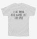 Funny Mma white Youth Tee