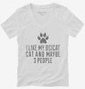 Funny Ocicat Cat Breed Womens Vneck Shirt 666x695.jpg?v=1700436545