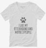 Funny Otterhound Womens Vneck Shirt 666x695.jpg?v=1700460954