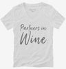 Funny Partners In Wine Tasting Womens Vneck Shirt 666x695.jpg?v=1700387631