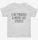Funny Pinochle white Toddler Tee