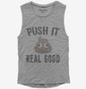 Funny Poop Emoji Push It Real Good Womens Muscle Tank Top 666x695.jpg?v=1700481765