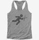 Funny Running With Scissors  Womens Racerback Tank