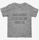 Funny Saudi Arabia Is Calling and I Must Go  Toddler Tee