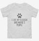 Funny Sloughi white Toddler Tee