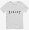 Funny Snacks Womens Vneck Shirt 666x695.jpg?v=1700393988