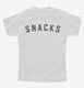Funny Snacks white Youth Tee