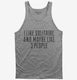 Funny Solitaire grey Tank