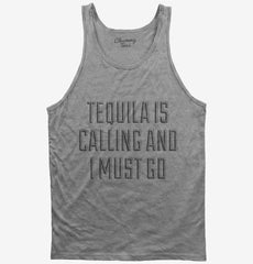 Funny Tequila Vacation Tank Top