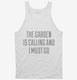 Funny The Garden Vacation white Tank
