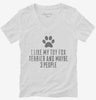 Funny Toy Fox Terrier Womens Vneck Shirt 666x695.jpg?v=1700458931