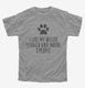 Funny Welsh Terrier grey Youth Tee