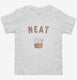 Funny Whiskey Neat  Toddler Tee
