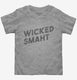 Funny Wicked Smart  Toddler Tee