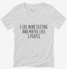 Funny Wine Tasting Womens Vneck Shirt 666x695.jpg?v=1700422232
