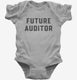 Future Auditor grey Infant Bodysuit