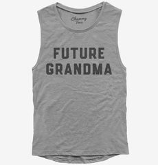 Future Grandma Womens Muscle Tank