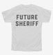 Future Sheriff white Youth Tee