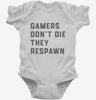 Gamers Dont Die They Respawn Infant Bodysuit 666x695.jpg?v=1700387278
