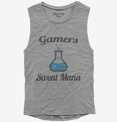 Gamers Sweat Mana Womens Muscle Tank