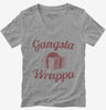 Gangsta Wrappa Womens Vneck