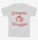 Gangsta Wrappa white Youth Tee