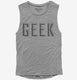 Geek grey Womens Muscle Tank