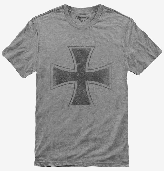 German Iron Cross Medal WW2 Army Soldier Panzer T-Shirt