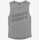 Giggity Giggity grey Womens Muscle Tank