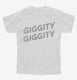 Giggity Giggity white Youth Tee