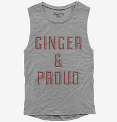 Ginger And Proud Womens Muscle Tank