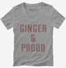 Ginger And Proud Womens Vneck