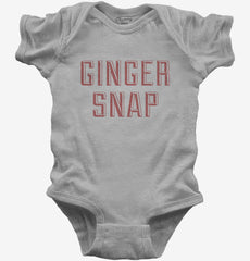 Ginger Snap Baby Bodysuit