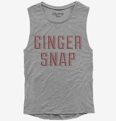 Ginger Snap Womens Muscle Tank